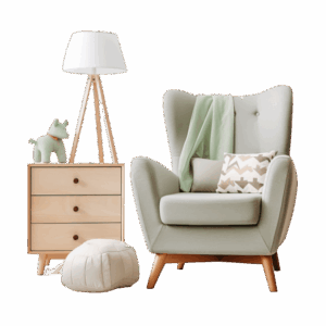 Sofa with Cabriole Leg